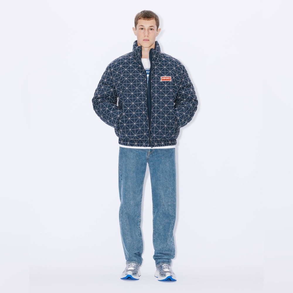 Kenzo Sashiko-stitch puffer jacket